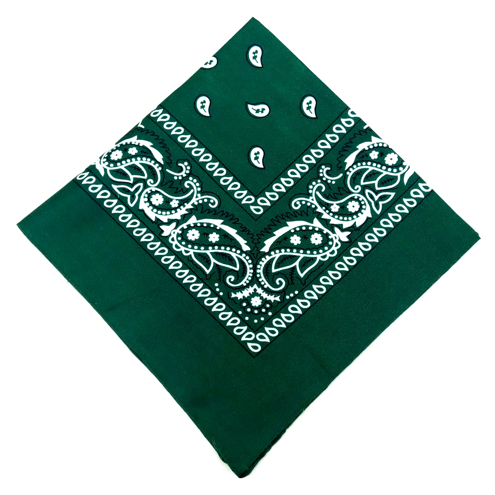 Fashion Bandana Kerchief Head Square Scarves Print Handkerchief Woman Man Hair Band Neck Scarf Sports Headwear Wrap Head Scarf