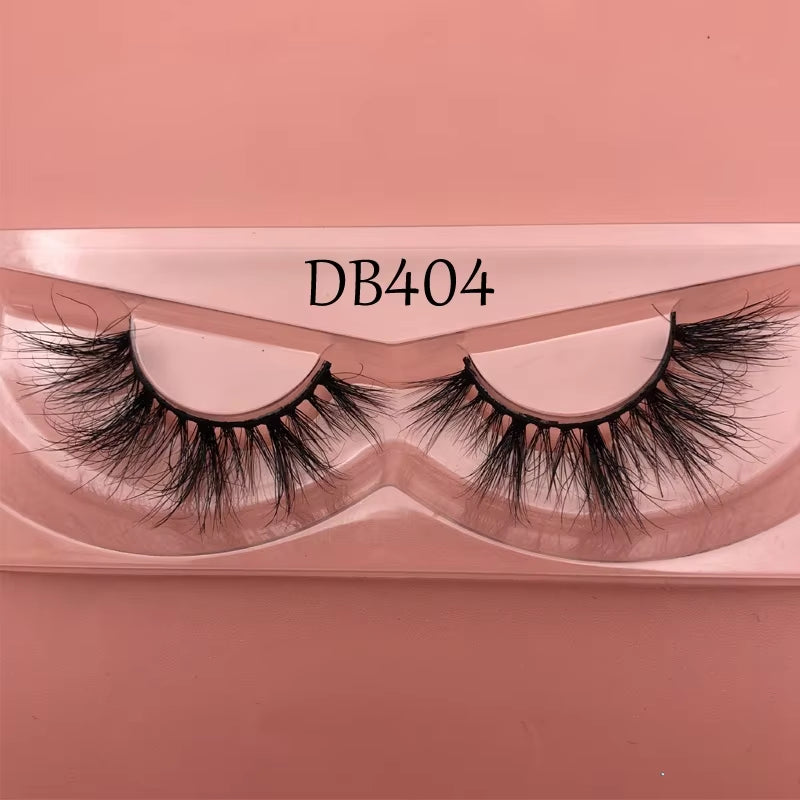 Buzzme Mink Fur Lashes Paperbox 100% Handmade 3D False Eyelashes Beauty Tools Crisscross Curly Eye Lash