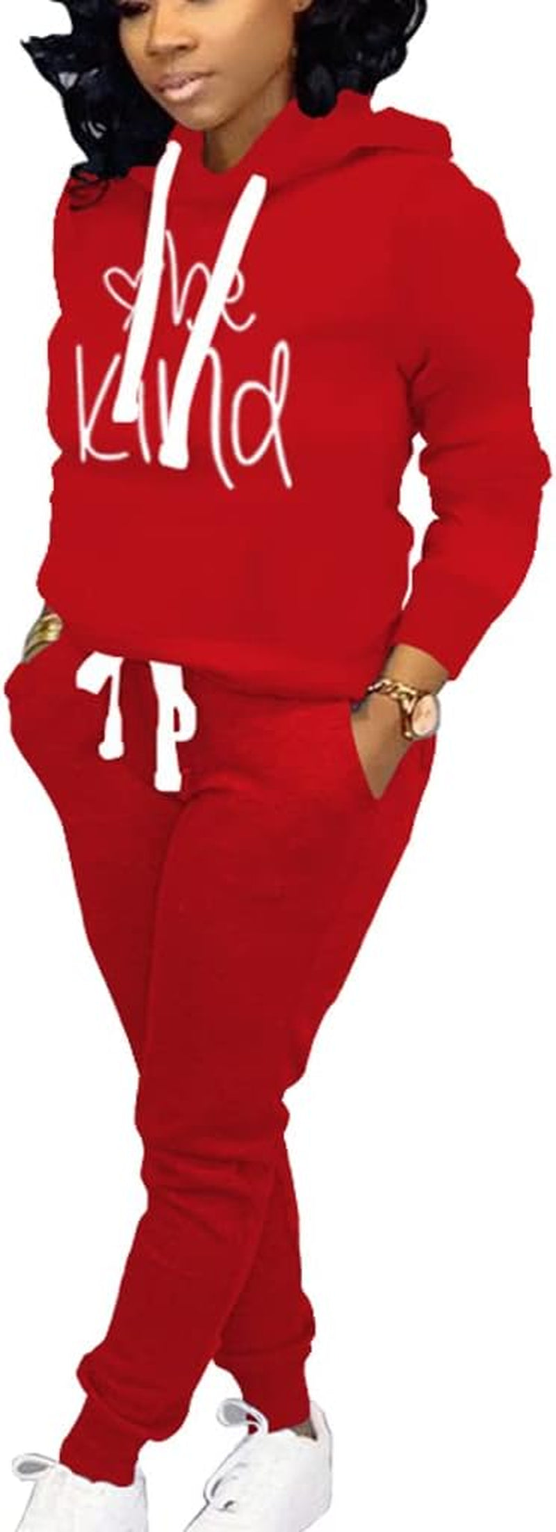 Two Piece Outfits for Women Workout Sweatsuits Matching Tracksuit Lounge Set