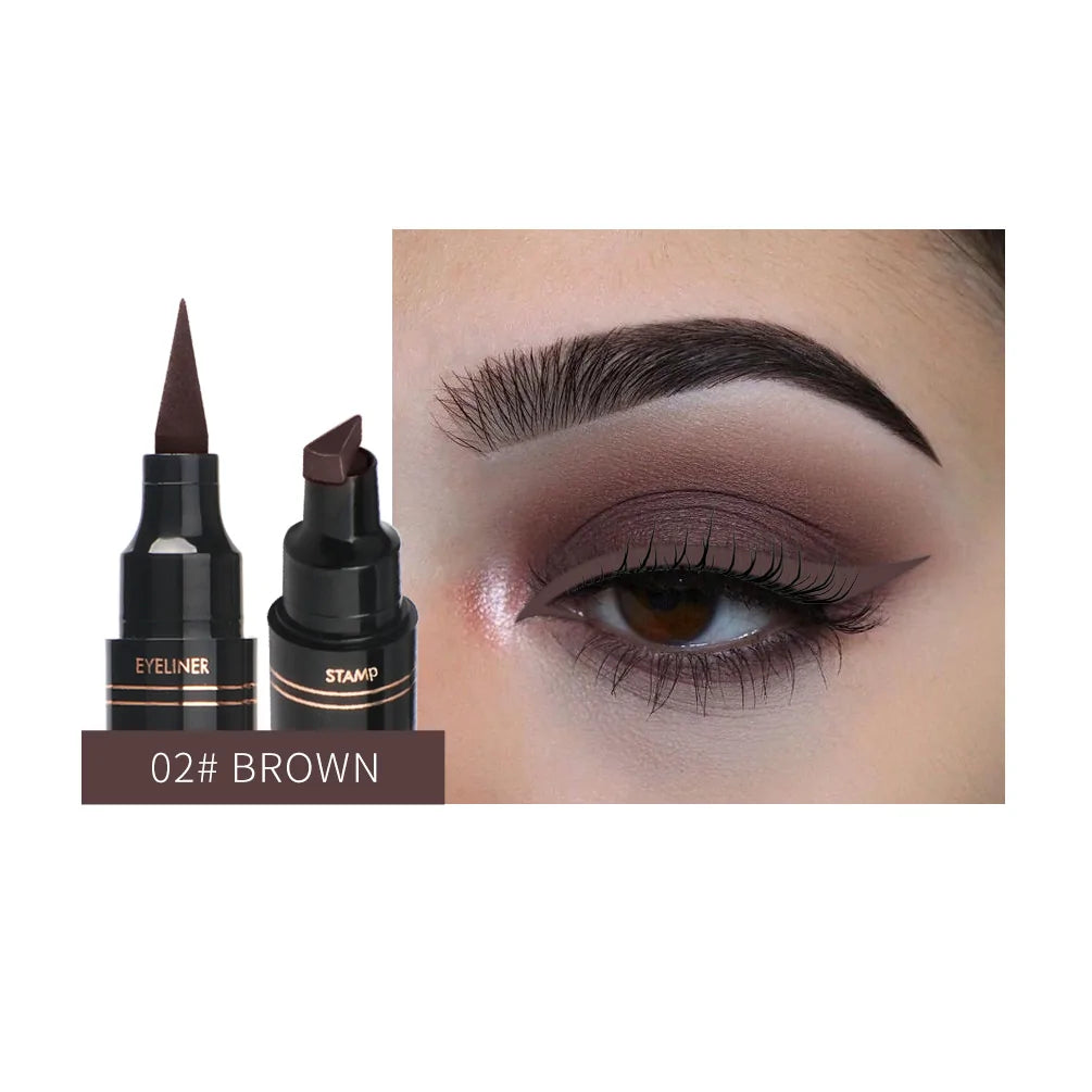 Double-Headed Liquid Eyeliner Pen