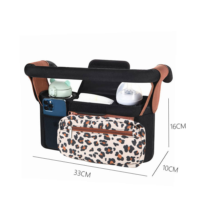 Storage artifacts Stroller Universal storage bag Stroller hanging bag trolley storage basket