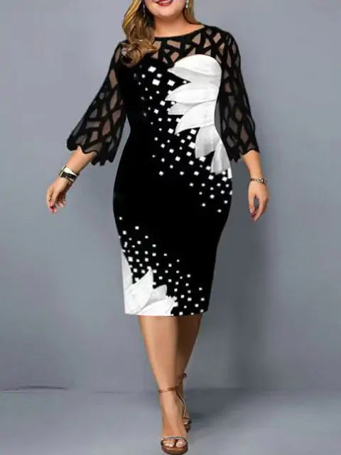 Elegant Plus Size Dress