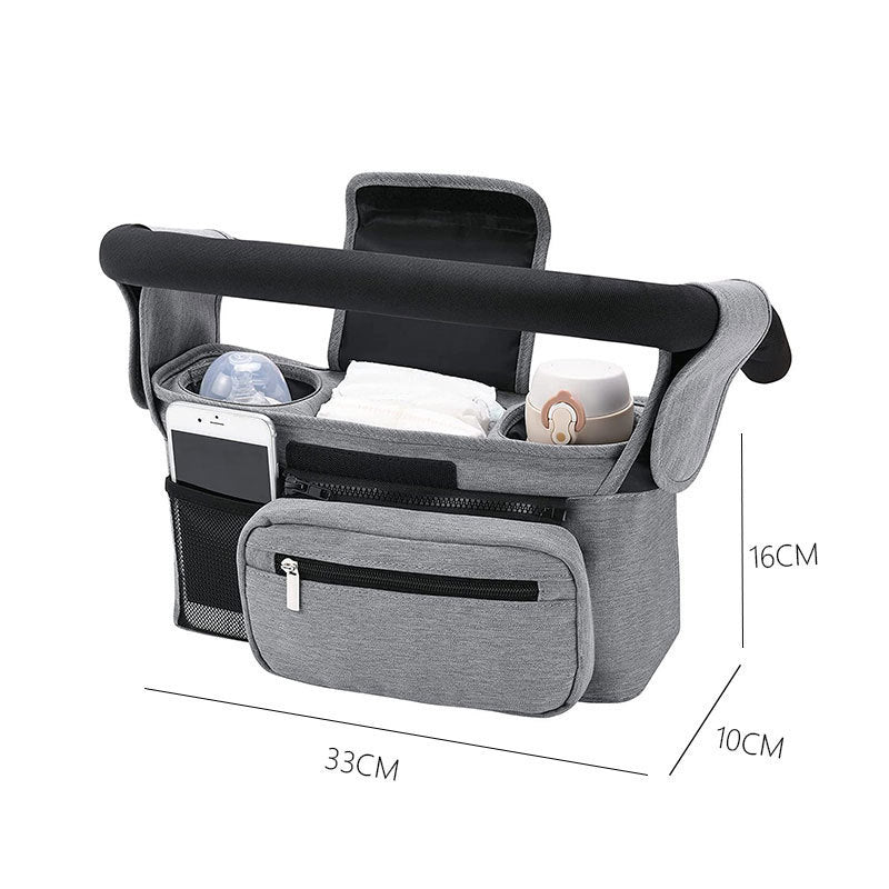 Storage artifacts Stroller Universal storage bag Stroller hanging bag trolley storage basket