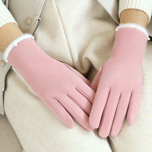 German velvet gloves