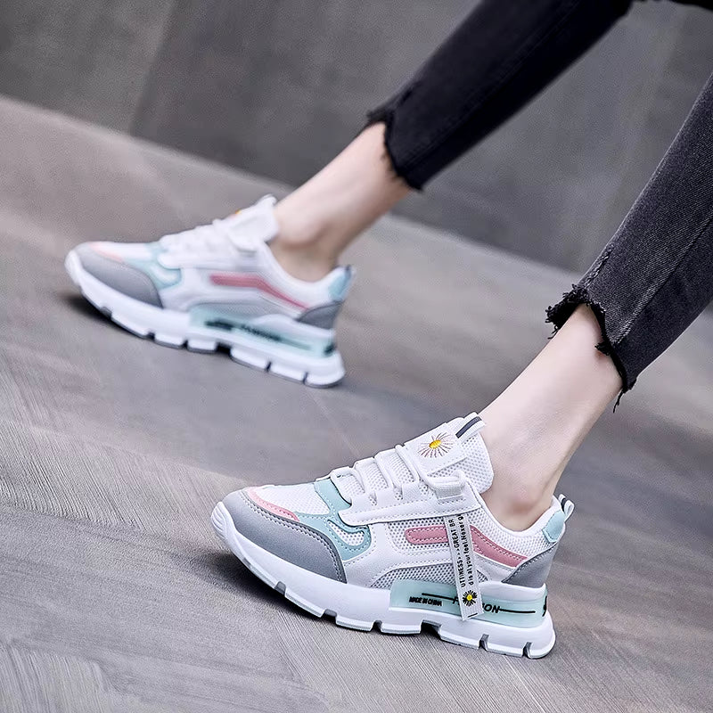 New Women'S Shoes Student Versatile Platform Sneakers Women Street Casual Women Sneakers B2254