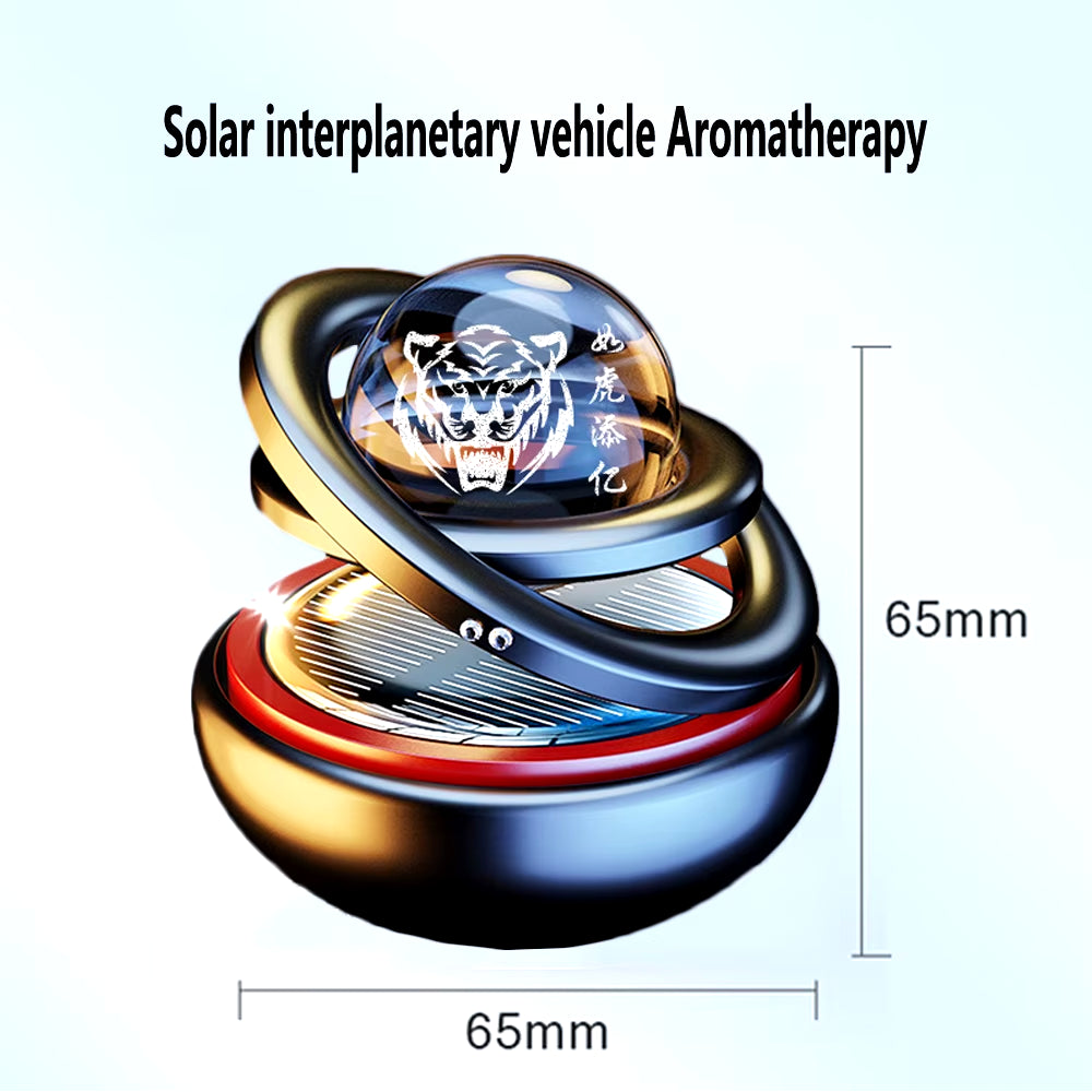 Car Air Freshener Solar Rotary Levitation Auto Perfume Interior Accessories Original Car Flavoring Diffuser Fragrance Ornaments