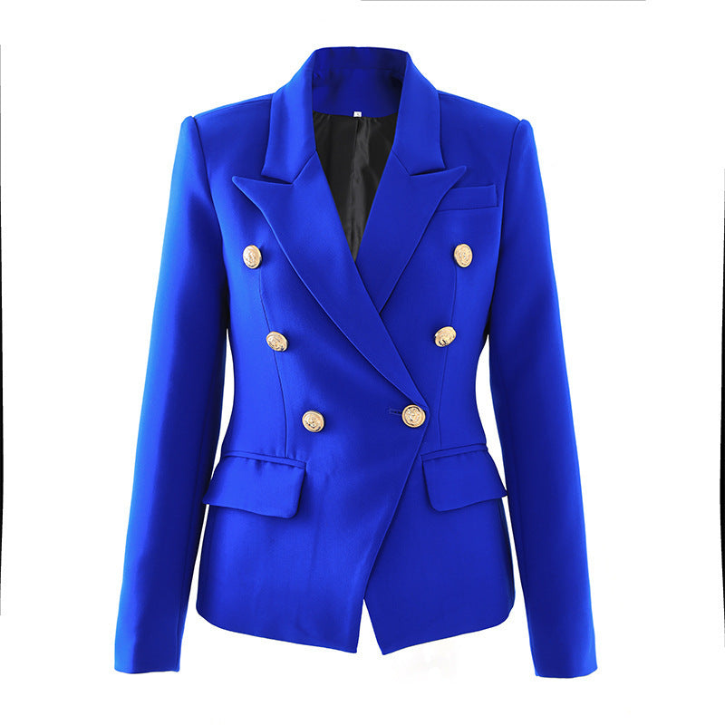 Temperament Commuter Suit Collar Coat