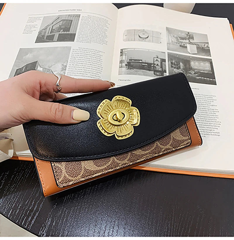 Fashion Women'S Wallet Female Short Wallets for Women Coin PU Leather Purses Card Holder Luxury Wallets Famous Brands