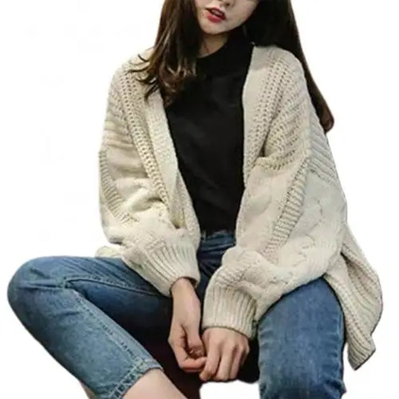 70% Dropshipping!2021 New Women'S Cardigan Jacket Pocket Sweater Long Women'S Warm Sweater Knitted Women Sweater Winter