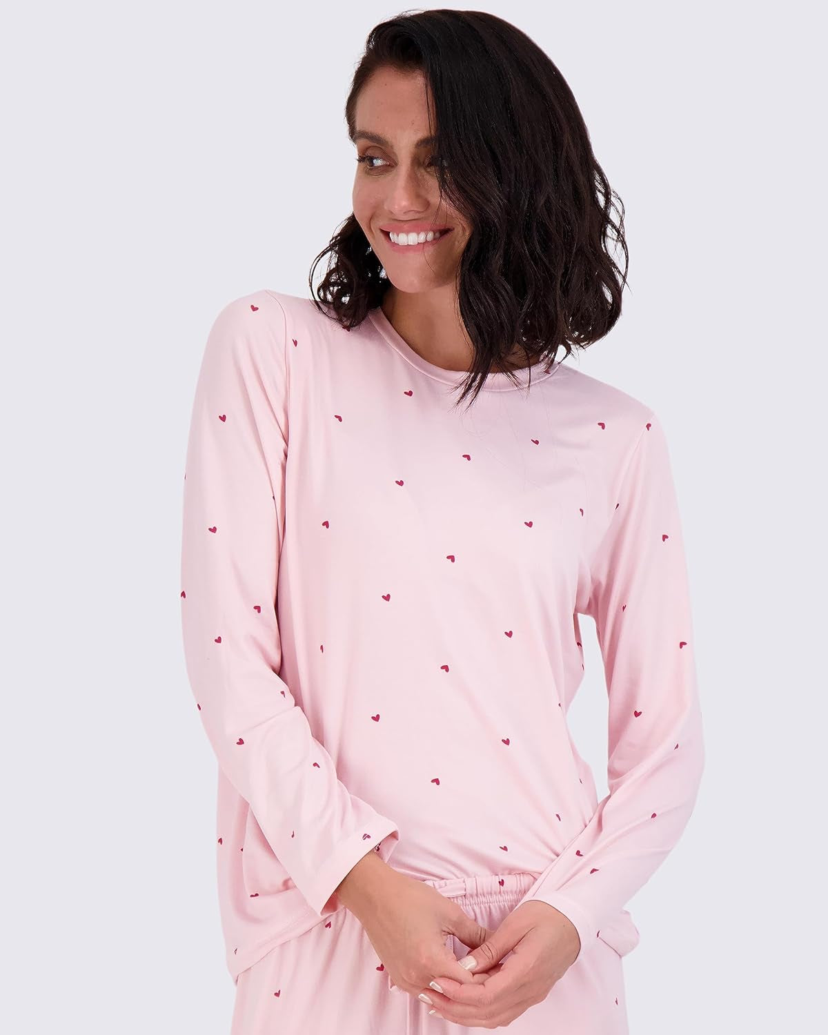 2 Pack: Women'S Pajama Set - Choose from Short Sleeve with Pocket or Long Sleeve without Pocket