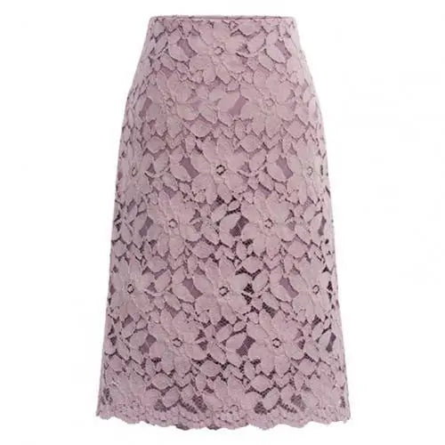 Lace Elegant Office Skirts