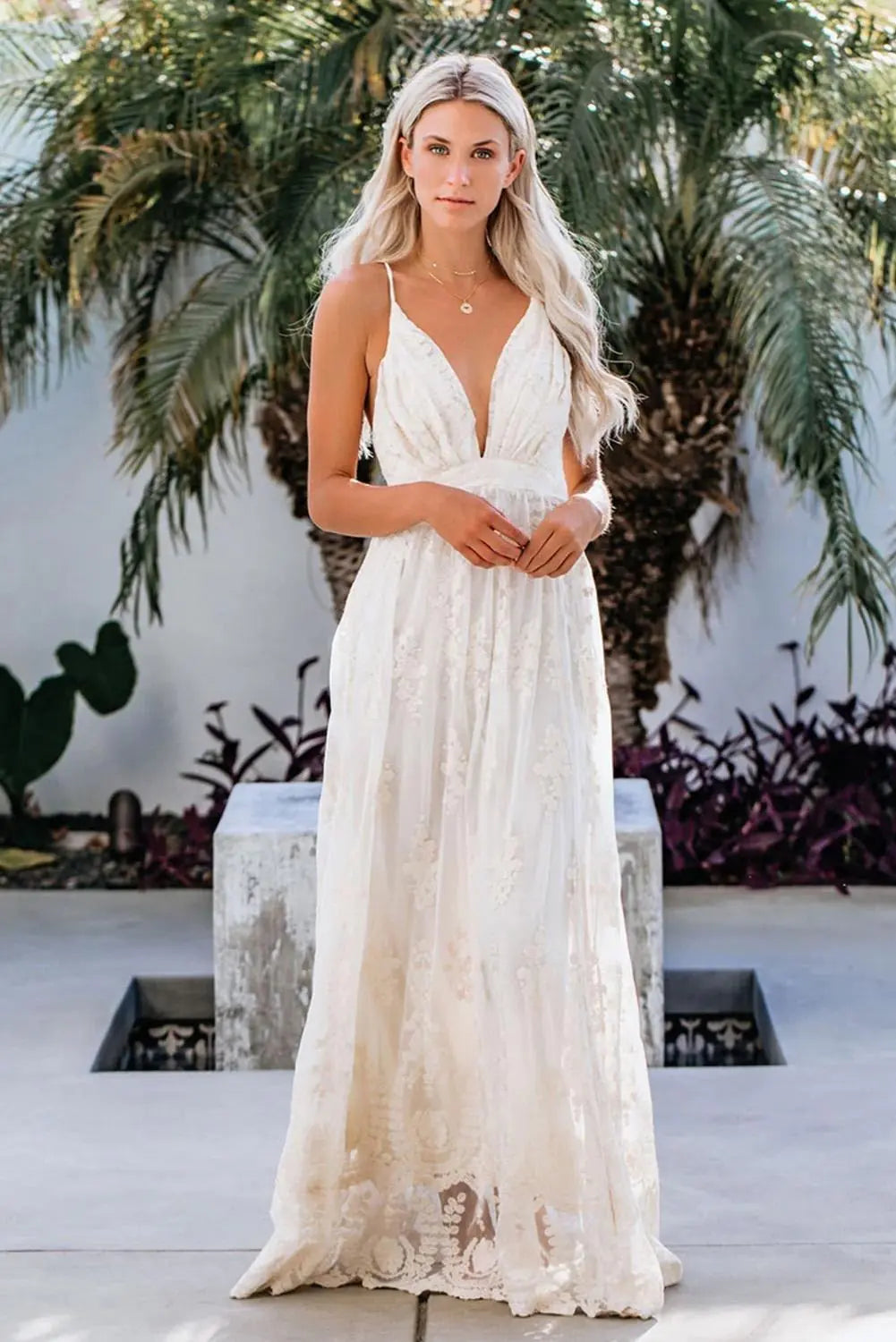 Dreamy Lace Maxi Dress