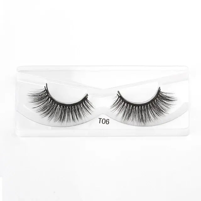 Magnetic Eyelashes Set with Waterproof Eyeliner and Tweezer