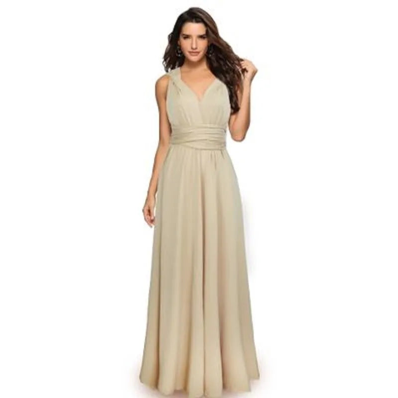 Convertible Maxi Club Dress