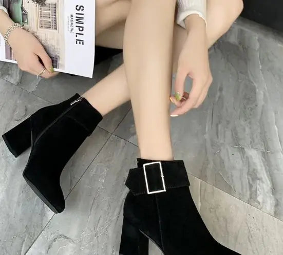 Korean Women's Short Boots