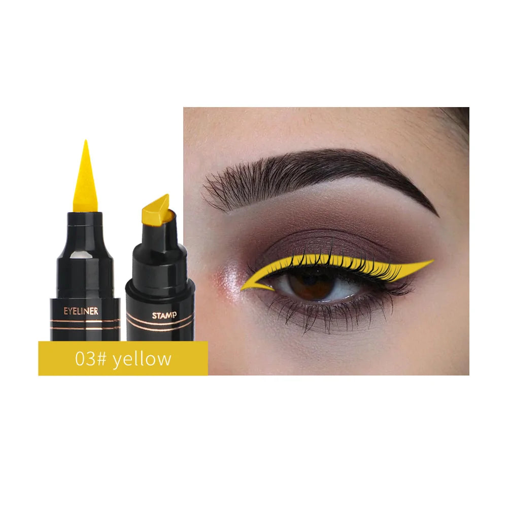 Double-Headed Liquid Eyeliner Pen