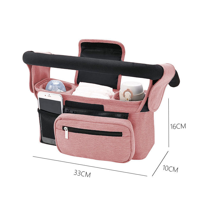 Storage artifacts Stroller Universal storage bag Stroller hanging bag trolley storage basket