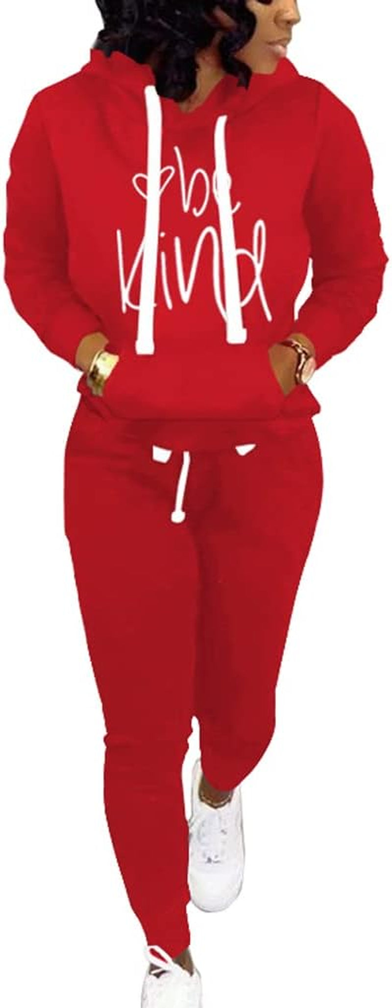 Two Piece Outfits for Women Workout Sweatsuits Matching Tracksuit Lounge Set