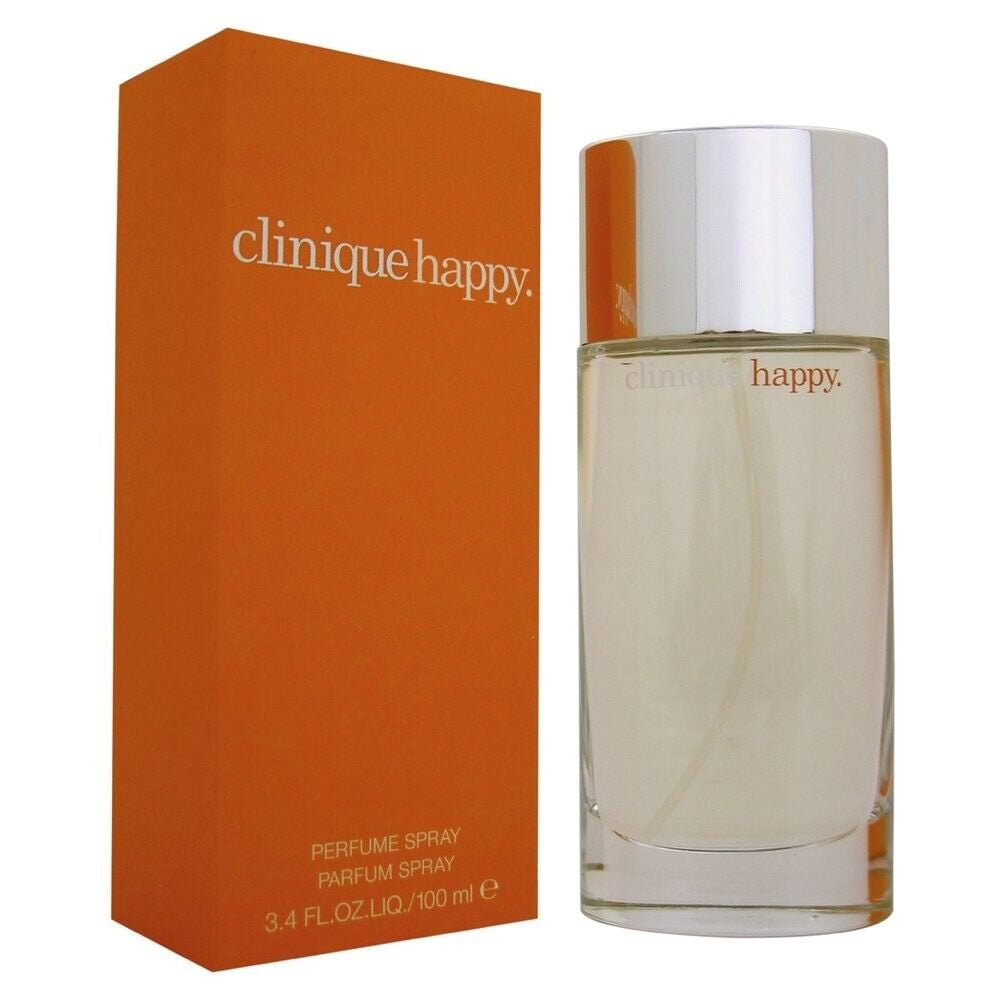 Clinique Happy by Clinique 3.3 / 3.4 Oz Perfume EDP Spray for Women NEW in BOX