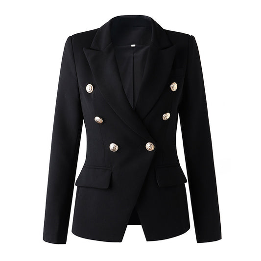 Temperament Commuter Suit Collar Coat