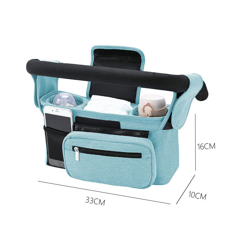 Storage artifacts Stroller Universal storage bag Stroller hanging bag trolley storage basket