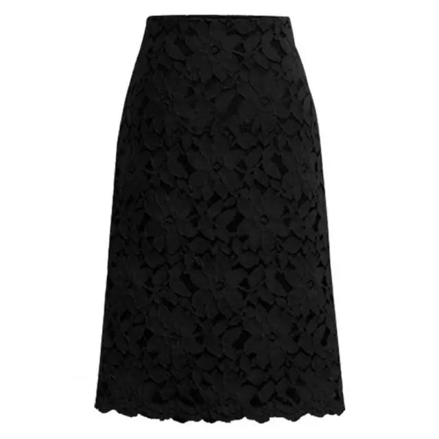 Lace Elegant Office Skirts