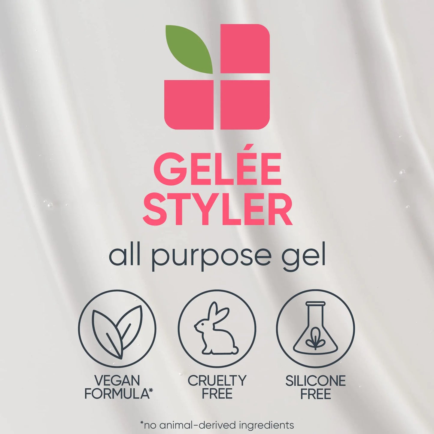 Biolage All Purpose Styling Gelée | Medium Hold That Adds Body, Shine & Control | Hair Styling Product | For All Hair Types | Paraben-Free | Vegan | 16.9 fl. oz. 16.9 Fl Oz (Pack of 1)