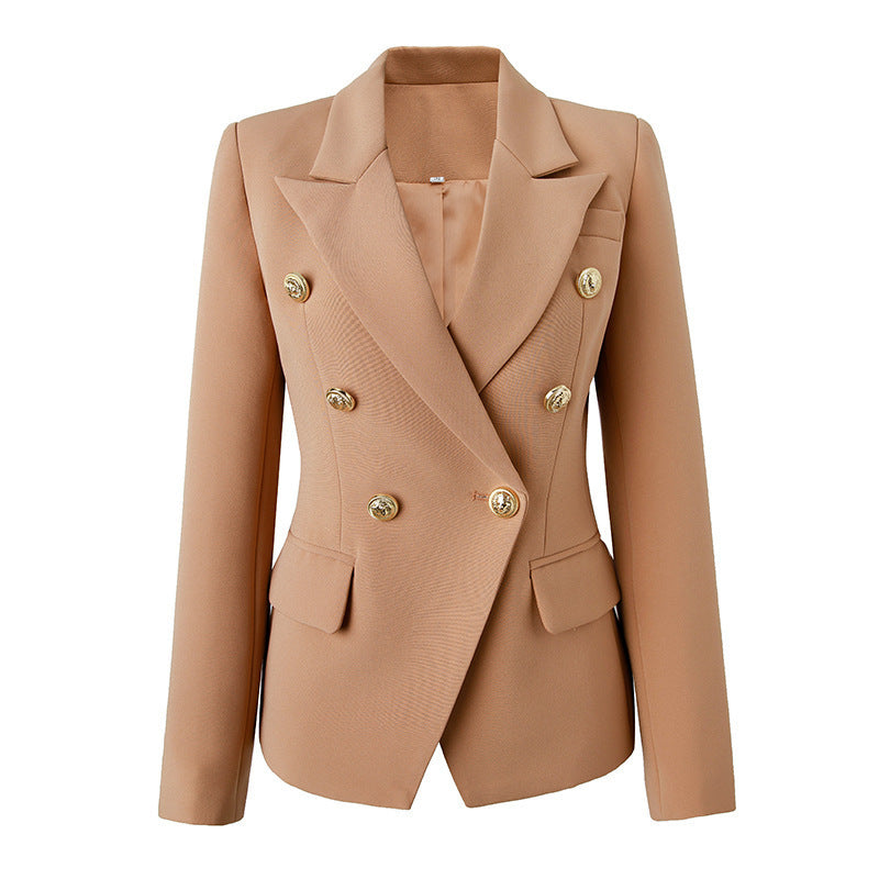 Temperament Commuter Suit Collar Coat