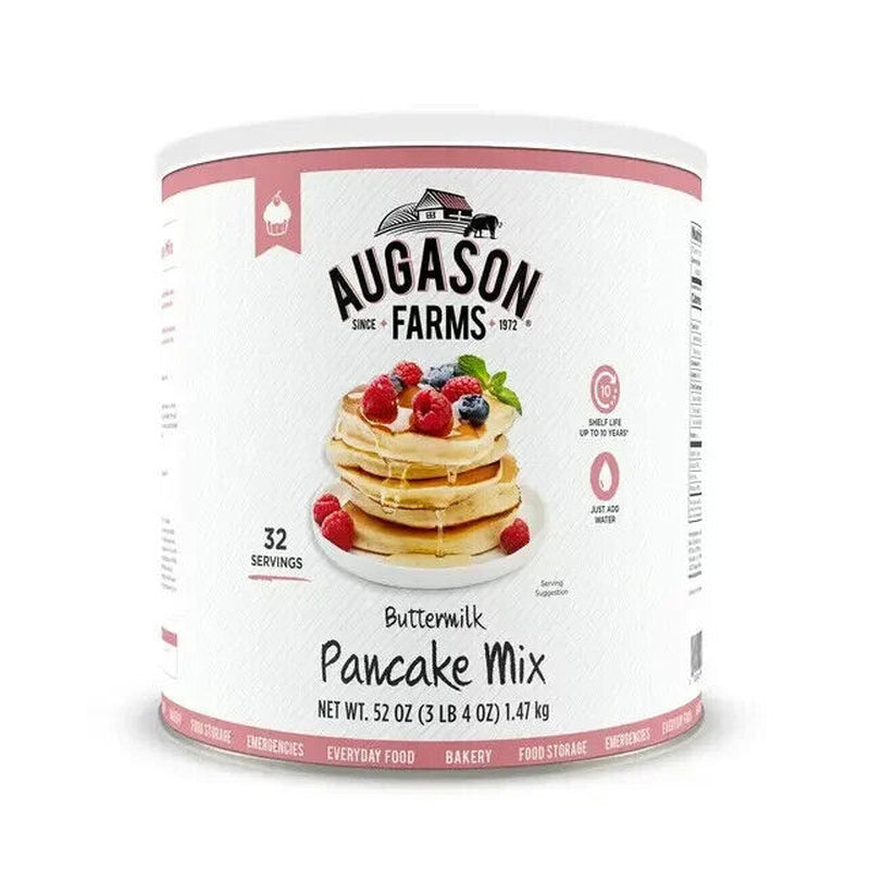 Augason Farms Buttermilk Pancake Mix 3 Lbs 4 Oz No. 10 Can