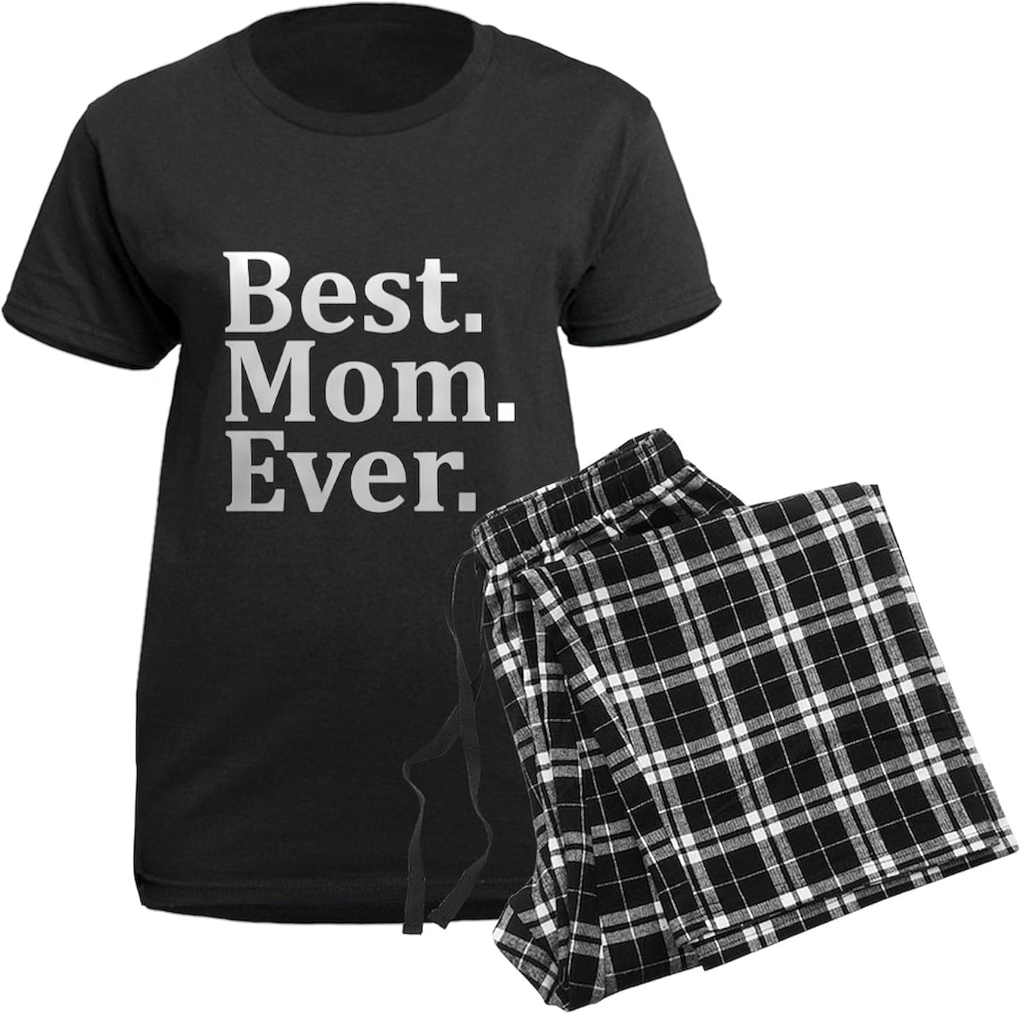 Best Mom Ever Pajamas Womens Novelty PJ Sleepwear