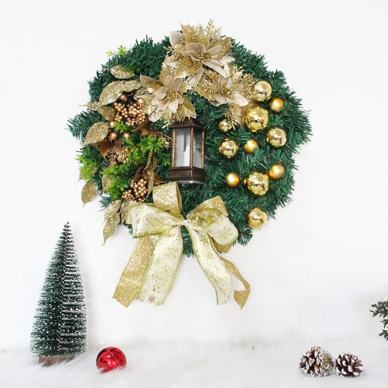 Christmas Pine Cone Wreath