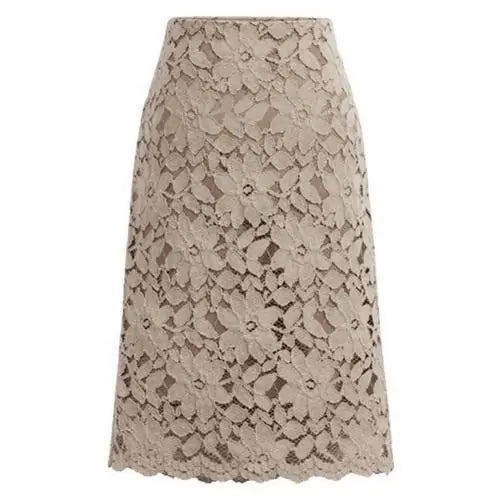 Lace Elegant Office Skirts