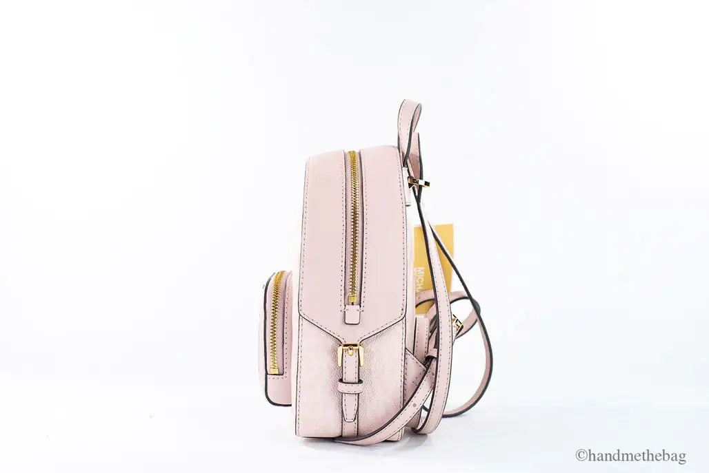 Michael Kors Jaycee Mini XS Powder Blush Pocket Backpack