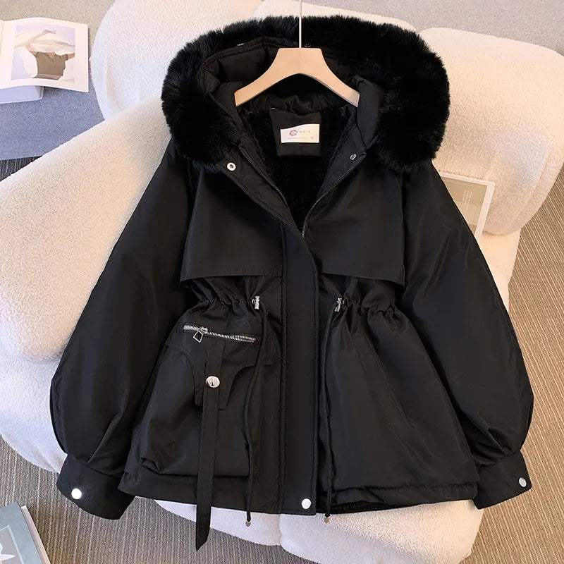 Plus Size Korean Coat Warm