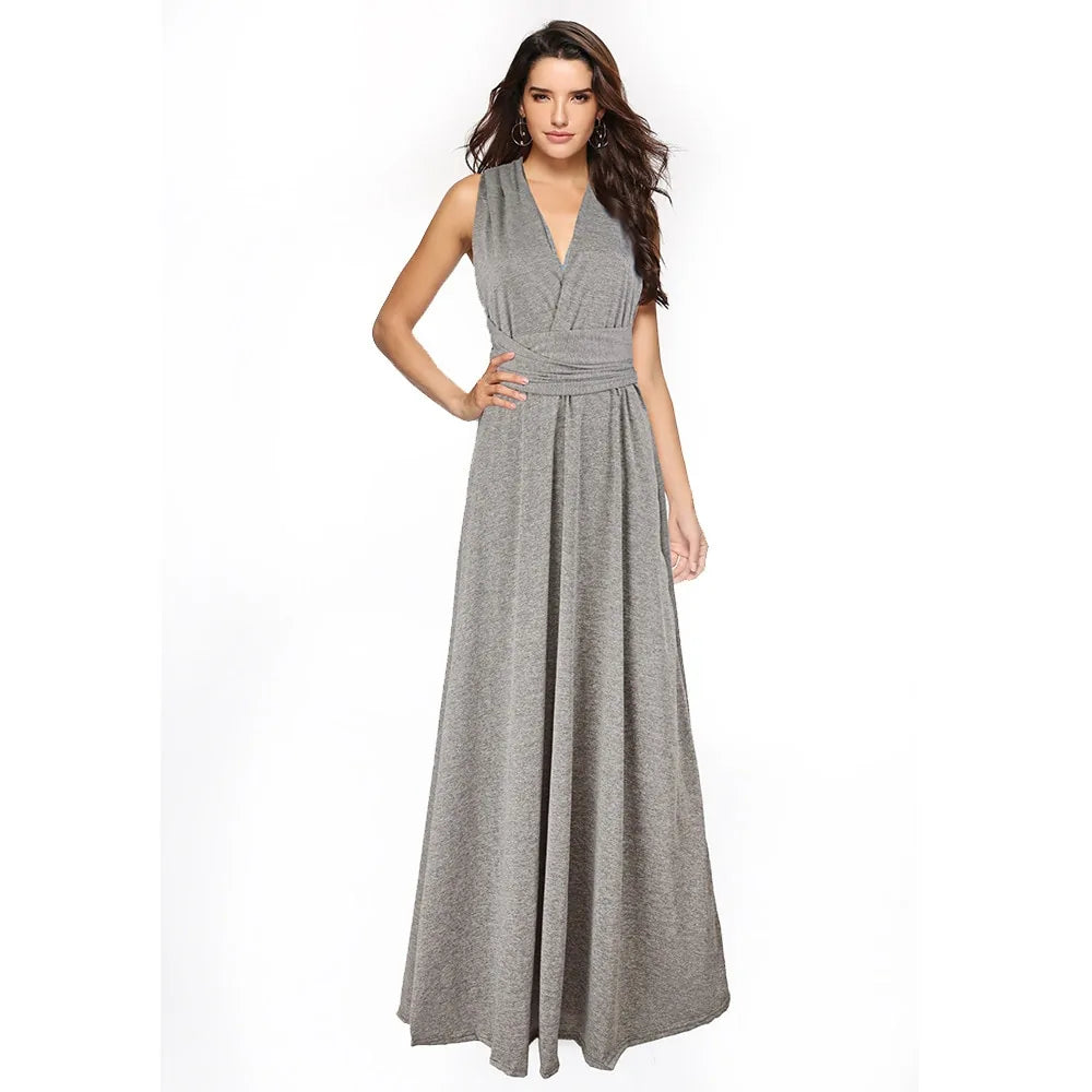 Convertible Maxi Club Dress