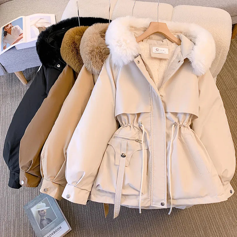 Plus Size Korean Coat Warm